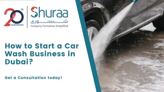 How to Start a Car Wash Business in Dubai?