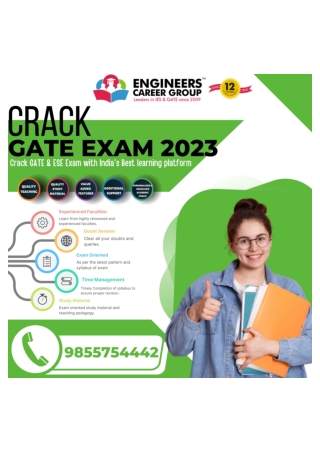 Best GATE Coaching In Chandigarh Engineers Career Group