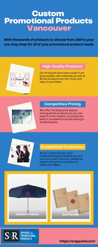 Custom Promotional Products Vancouver