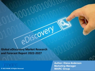 eDiscovery Market 2022: Industry Overview, Growth Rate and Forecast 2027