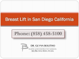 Breast Lift in San Diego California