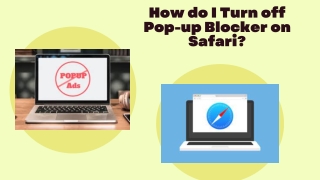 How do I Disable Pop-up Blocker In Safari?