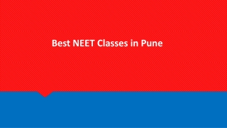 Best NEET Classes in Pune