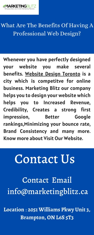 Benefits Of Design Website