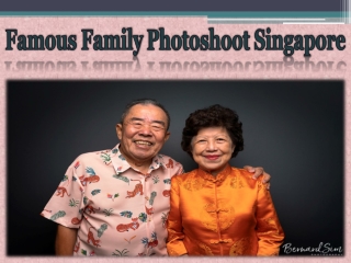 Famous Family Photoshoot Singapore