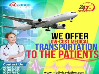 Select Top-Class Equipped with Charter Air Ambulance in Patna