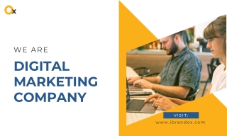 Trustworthy Services For Digital Marketing By iBrandox