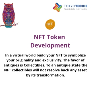 NFT Token Development | TokyoTechie