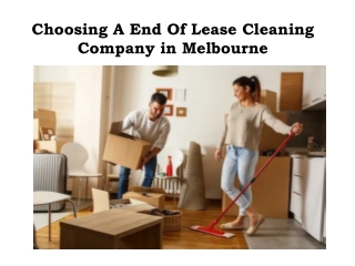 Bond Cleaner - Magic End of Lease Cleaning Melbourne