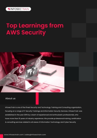 Top learnings from AWS Security