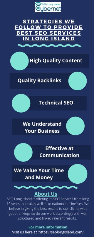 Strategies we follow to provide best SEO Services in Long Island