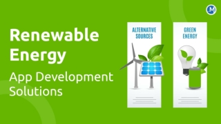 Renewable Energy App Development Solutions