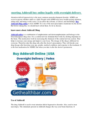 snorting Adderall buy online legally with overnight delivery