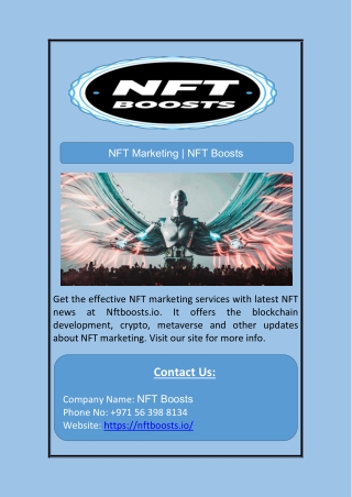 NFT Marketing | NFT Boosts