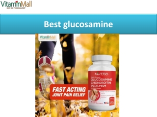 Best glucosamine