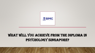 What will you achieve from the Diploma in Psychology Singapore