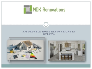 MDK Renovations offers Kitchen Renovations Westboro services at affordable prices