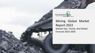 Global Mining Support Activities Market Highlights and Forecasts to 2031