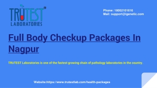 Full Body Checkup Packages In Nagpur