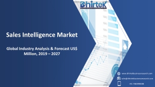 Sales Intelligence Market