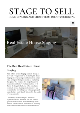 Real Estate House Staging