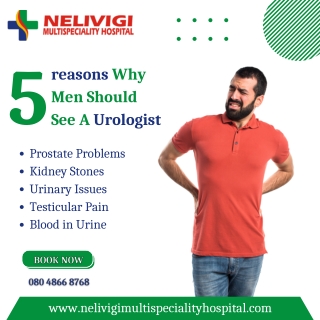 Reasons why men should see a urologist - Best Urologist in Bellandur