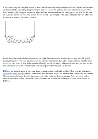 5 Laws Anyone Working in name necklace Should Know