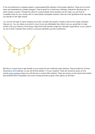 10 Pinterest Accounts to Follow About name necklace