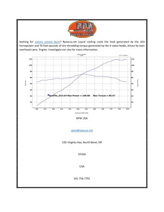 Victory Octane Dyno  Rpwusa.net