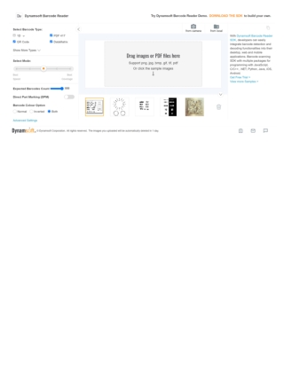 Try Barcode Scanner Demo by Dynamsoft. Download the SDK to build your own