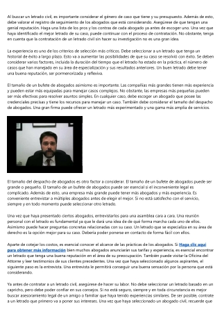 Reflexiones y consejos de un abogado para sus proximos clientes