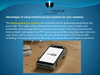 harbortouch credit card terminal