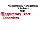 Respiratory Tract Disorders