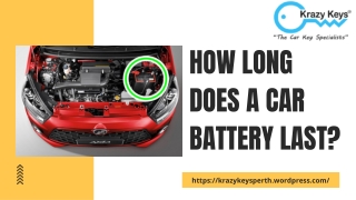 How to Know Its Time to Replace Your Car Battery?