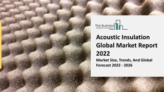 Acoustic Insulation Market Latest Trends, Size, Share And Global Trajectory 2031