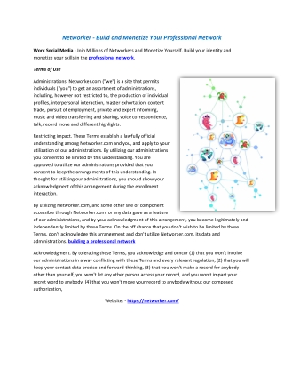 Networker - Build and Monetize Your Professional Network
