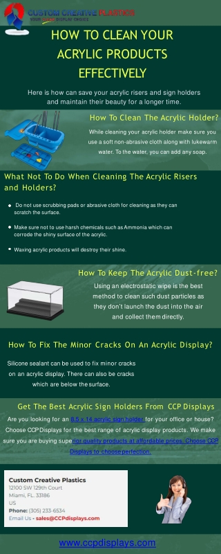 How To Clean Your Acrylic Products Effectively-converted