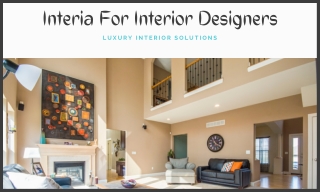 Decorative Top Interior Designers Gurgaon By Interia