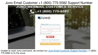 +1(800) 568-6975 Juno Email Customer Support
