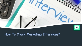 How To Crack Marketing Interviews_