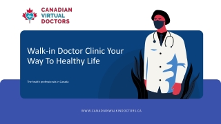 Walk-in Doctor Clinic Your Way To Healthy Life