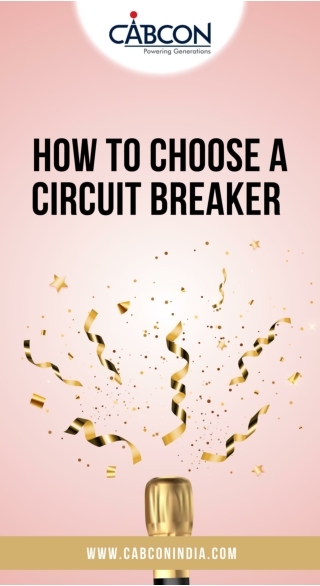 How To Choose A Circuit Breaker