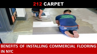 Benefits of Installing Commercial Flooring in NYC
