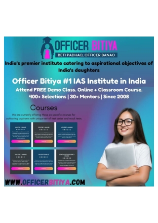 Top IAS Coaching In Hoshiarpur Officer Bitiya