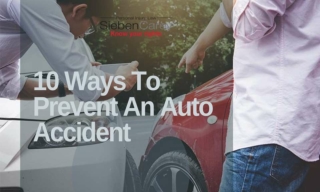 10 Ways To Prevent An Auto Accident