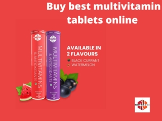 Buy best multivitamin tablets online