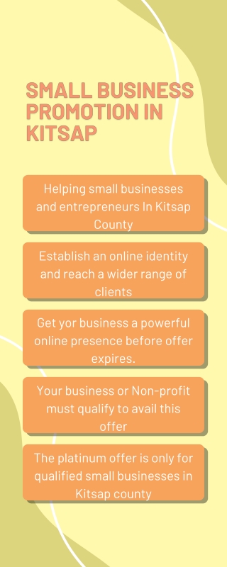 Small Business Promotion In Kitsap Info