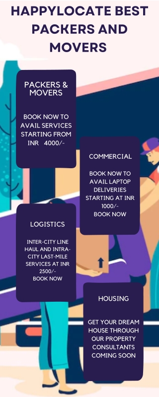 Best Packers and Movers in India - HappyLocate