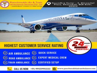 Take Fully Trained Medical Unit by Panchmukhi Air Ambulance in Hyderabad and Varanasi