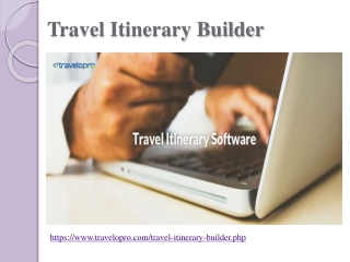 Travel Itinerary Builder